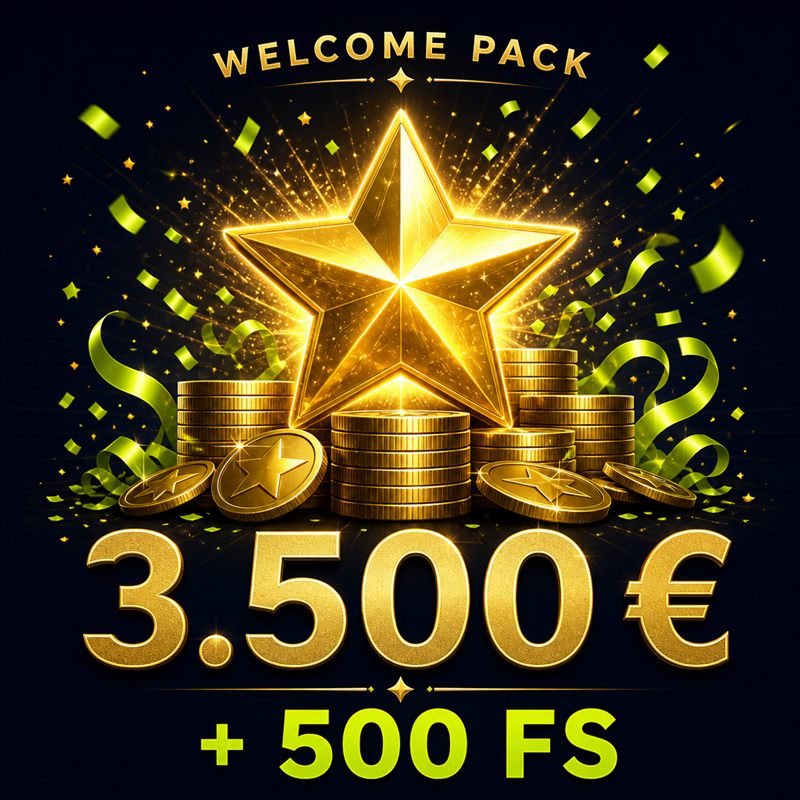 Bonus powitalny do 3.500 euro plus 500 darmowych spinów w Twindor Casino